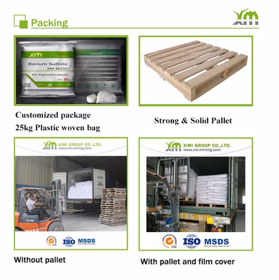 Processus de production de sulfate de baryum précipité par poudre de barytine pour remplisseur de plastique